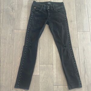Hudson Charcoal Denim Jeans